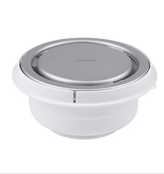 Coladera universal con rejilla redonda de acero inoxidable MOD. 192RTC