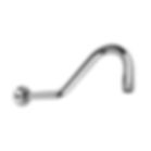 Brazo y chapetón Curvo 45-BL