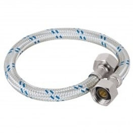 Manguera de hule, 40 cm, aluminio, usos generales. MOD. 49120