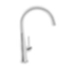 Llave monomando para fregadero de cocina sencillo con chorro fijo MOD.