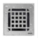 Coladera compacta con rejilla de acero inoxidable 10 cm MOD. CL10INOX