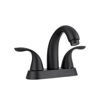 Mezcladora de 4" para lavabo Negro mate MOD. 11CL.2