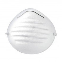 Mascarilla tipo concha, para polvos, blister 10 piezas MOD. 19752