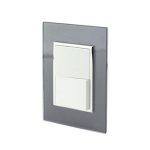 Apagador doble sencillo y para escalera humo 4540