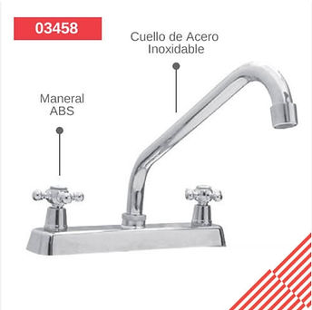 MEZCLADORA DE COCINA FRIXO CUELLO ESTANDAR 03458