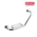 AGARRADERA PARA TINA CON JABONERA DE REJILLA CONVERTIBLE A DER O IZQ MOD. 158