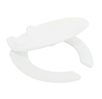 Asiento estándar redondo abierto blanco MOD. ARA02