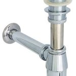 Céspol con bote y contra tipo push para lavabo MOD. 4206