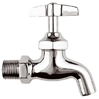 Llave para lavandería cromada 1-GC