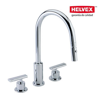 Mezcladora de fregadero Premier para cocina, con cabezal movible MOD. ME-304