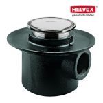 COLADERA DE UNA BOCA DESAGUE DE CONTORNO REDONDA MOD. 282-HL