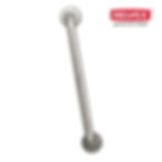 BARRA RECTA DE SEGURIDAD 305 mm Acero Inoxidable MOD. B-305-S