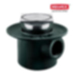 COLADERA DE UNA BOCA DESAGUE DE CONTORNO CUADRADA MOD. 282-35-CHL