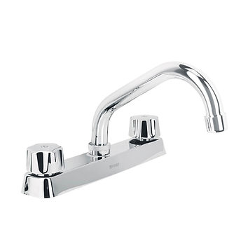 Mezcladora 8" para fregadero cuello corto MOD 45608