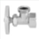 Llave de control angular con contratuerca MOD. 401BSC