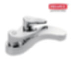 Llave mezcladora de lavabo 4" Prima. No incluye contra. MOD. MI-02-S/C