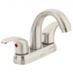 45356 Mezcladora Aqua  4" Lavabo Satin