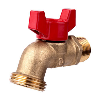 Llave de esfera con maneral mariposa para jardín 1/2" MOD. 4017