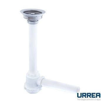 Céspol rígido con bote grande y contracanasta de acero inoxidable MOD. 3738