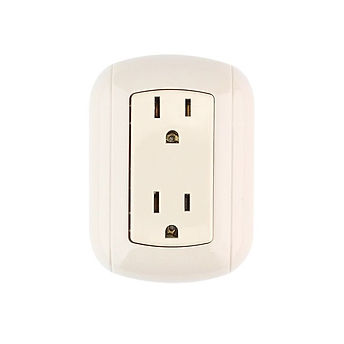 Contacto doble de sobreponer 4308