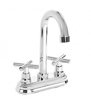 Mezcladora ecologica 4" tipo bar alto para lavabo MOD. 4061