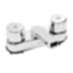 Mezcladora ecologica 4" a piso para lavabo MOD. 4048V