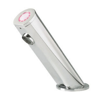 Grifo electrónico con botón piezoeléctrico e iluminación led rojo MOD. WE22.551