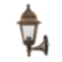 Farol Dorado clásico para exterior de pared 1231