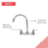 MEZCLADORA DE COCINA ALINDA CUELLO ALTO 06471