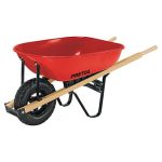 Carretilla 5.5 ft bastidores de madera pretul 20622