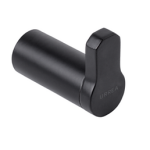 Gancho sencillo LIA negro mate MOD. 703CL.2