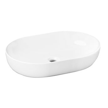 LV NARI lavabo de sobreponer sin rebosadero Blanco