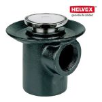 COLADERA DE UNA BOCA DESAGUE DE CONTORNO REDONDA MOD. 24-HL