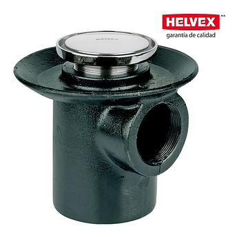 COLADERA DE UNA BOCA DESAGUE DE CONTORNO REDONDA MOD. 24-HL