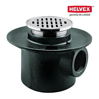 COLADERA DE UNA BOCA REJILLA REDONDA 282-H