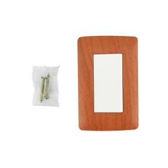 Apagador Sencillo color Wóoden  4508