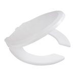 Asiento residencial redondo abierto blanco MOD. ARA102L.2