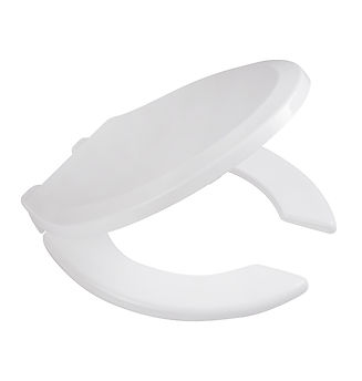 Asiento residencial redondo abierto blanco MOD. ARA102L.2