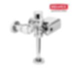 FLUXOMETRO ELEC BAT MING BOTON 19 0.5L CROMO  MOD. FB-185-19-0.5