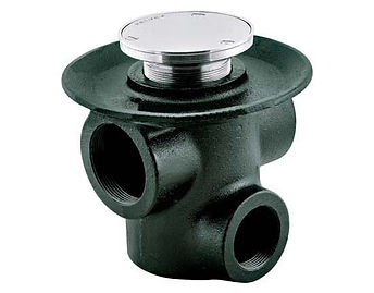 Coladera de tapa ciega MOD 26 de 3 boca