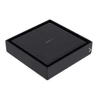 Coladera cuadrada rejilla negra MOD. CCRINOX.37