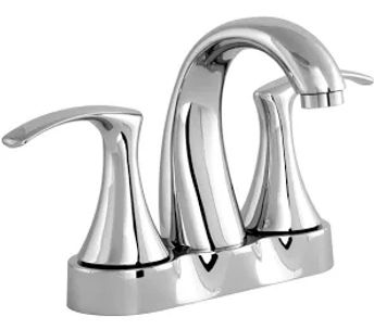 Mezcladora de 4"  para lavabo YAZ MOD. 68YZ