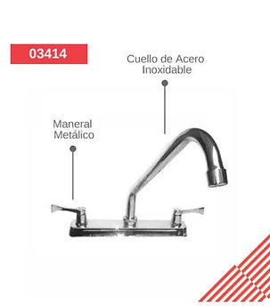 Mezcladora de cocina cuello estándar 03414