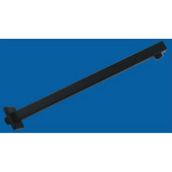 Brazo cuadrado para regadera negro mate MOD. 2110-40SS-BL