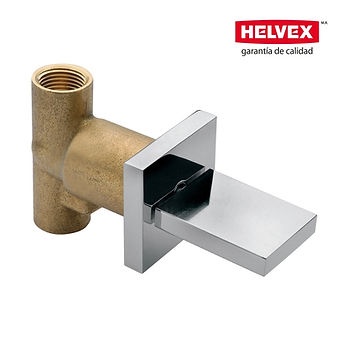 ENSAMBLE INDIVIDUAL DE EMPOTRAR PARA REGADERA. DE ROSCAR. VERTIKA . INCLUYE MOD.