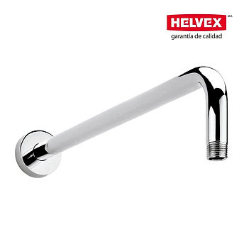 BRAZO Y CHAPETON ANGULAR PARA REGADERA DE PLATO ANCHO MOD. TR-035