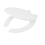 Asiento estándar redondo cerrado blanco MOD. AAA02