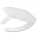 Asiento residencial alargado abierto blanco MOD. AAA102L