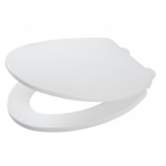 Asiento residencial plus alargado cerrado blanco MOD. AAC202L